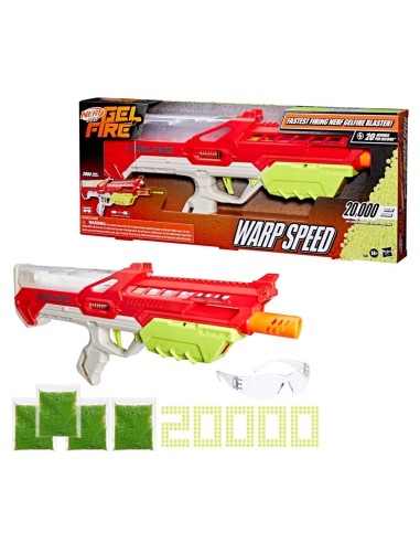 Lanzador Nerf Pro Gelfire Warp Speed