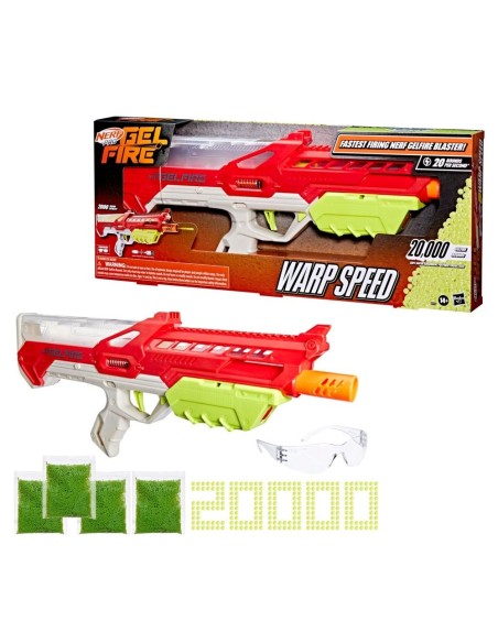 Lanzador Nerf Pro Gelfire Warp Speed
