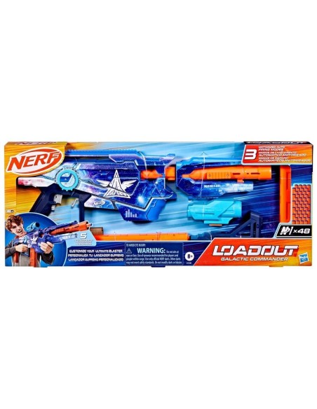 Lanzador Nerf Loadout Galactic Commander 48 Dardos