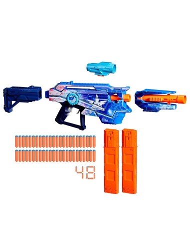 Lanzador Nerf Loadout Galactic Commander 48 Dardos