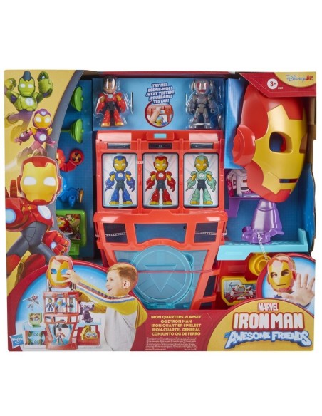 Set Iron Man and his Awesome Friends Iron-Cuartel General