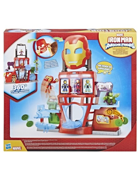 Set Iron Man and his Awesome Friends Iron-Cuartel General