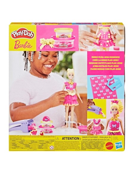 Play-Doh Barbie, Set de muñeca Volantes y lazos