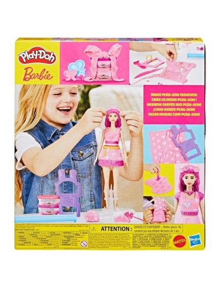 Play-Doh Barbie, Set de muñeca Corazones y cabellos
