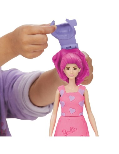 Play-Doh Barbie, Set de muñeca Corazones y cabellos