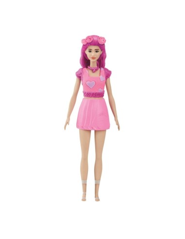 Play-Doh Barbie, Set de muñeca Corazones y cabellos