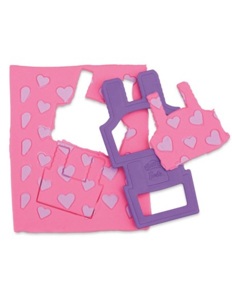Play-Doh Barbie, Set de muñeca Corazones y cabellos