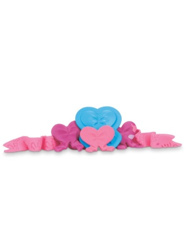 Play-Doh Barbie, Set de muñeca Corazones y cabellos