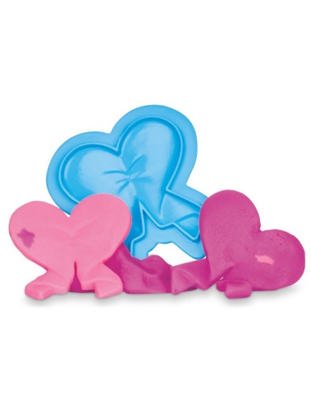 Play-Doh Barbie, Set de muñeca Corazones y cabellos