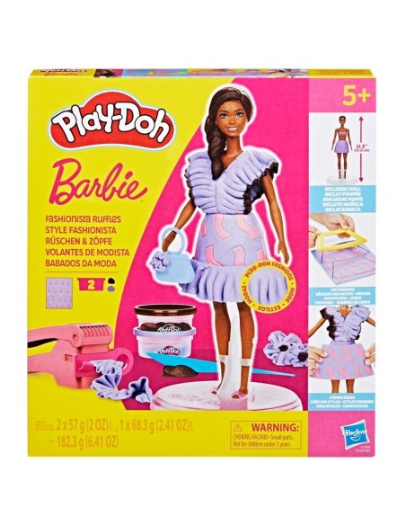 Play-Doh Barbie, Set de muñeca Volantes de modista