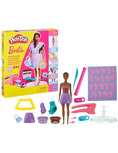 Play-Doh Barbie, Set de muñeca Volantes de modista