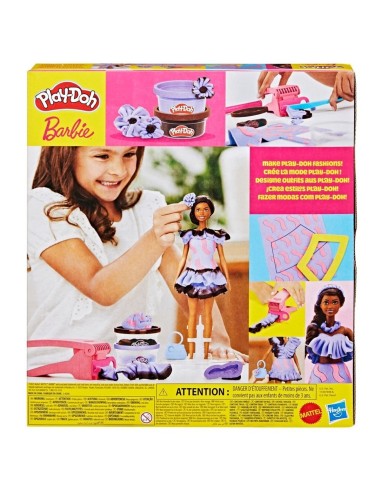 Play-Doh Barbie, Set de muñeca Volantes de modista