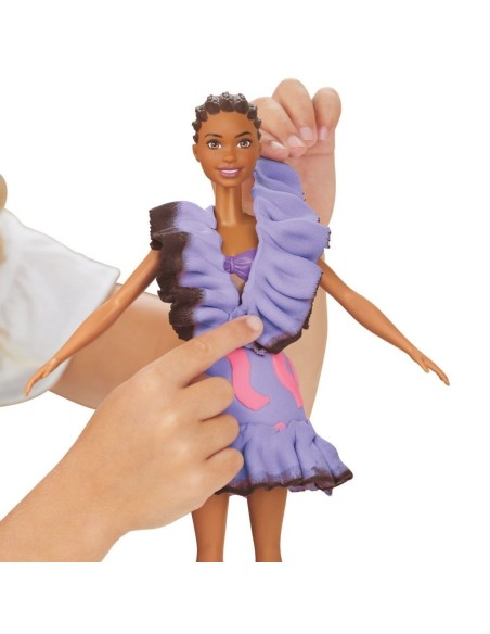 Play-Doh Barbie, Set de muñeca Volantes de modista