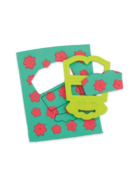 Play-Doh Barbie, Set de muñeca Rosas y cerquillos