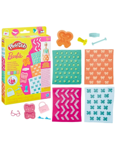 Play-Doh Barbie, Pack de accesorios Perlas y lazos