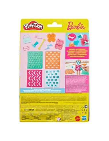 Play-Doh Barbie, Pack de accesorios Perlas y lazos