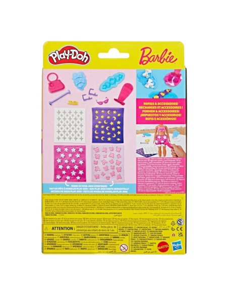 Play-Doh Barbie, Pack de accesorios Brillos y gemas