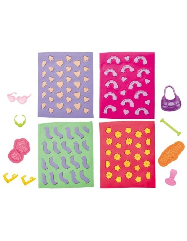 Play-Doh Barbie, Pack de accesorios Flores y rosas