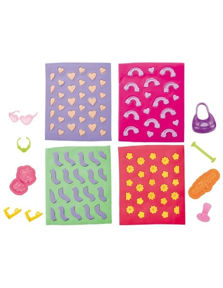 Play-Doh Barbie, Pack de accesorios Flores y rosas