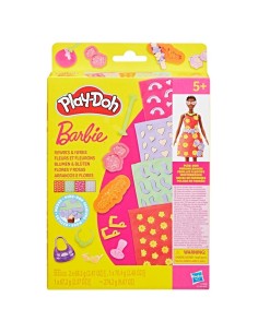 Play-Doh Barbie, Pack de accesorios Flores y rosas