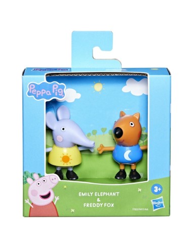Juguetes de Peppa Pig - Los mejores amigos de Peppa - Emily Elephant y Freddy Fox