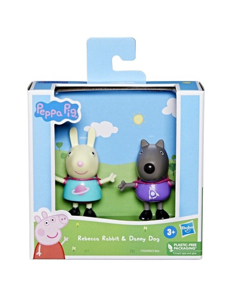 Peppa Pig - Los mejores amigos de Peppa - Rebeca Rabbit y Danny Dog