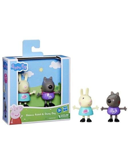 Peppa Pig - Los mejores amigos de Peppa - Rebeca Rabbit y Danny Dog