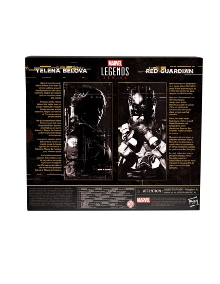 Marvel Legends Series Thunderbolts Yelena Belova y Red Guardian