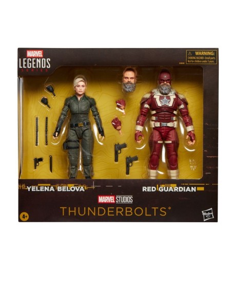 Marvel Legends Series Thunderbolts Yelena Belova y Red Guardian