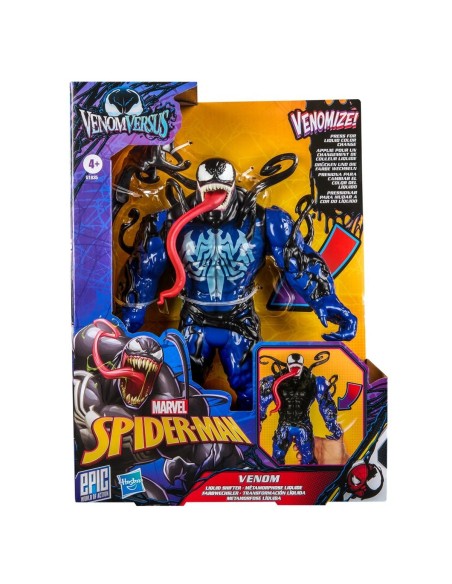 Marvel Spider-Man VenomVersus Transformación Líquida Venom