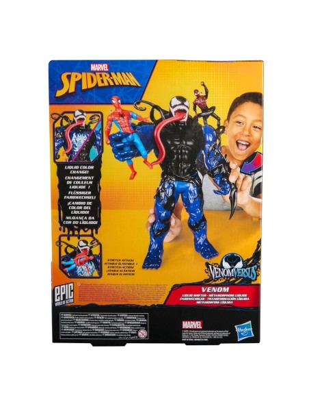Marvel Spider-Man VenomVersus Transformación Líquida Venom