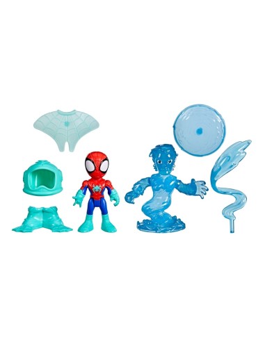 Marvel Spidey and his Amazing Friends Water-Webs Spidey y Hydro-Man