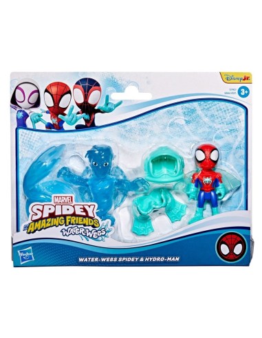Marvel Spidey and his Amazing Friends Water-Webs Spidey y Hydro-Man
