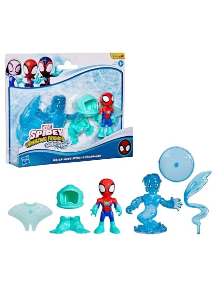 Marvel Spidey and his Amazing Friends Water-Webs Spidey y Hydro-Man