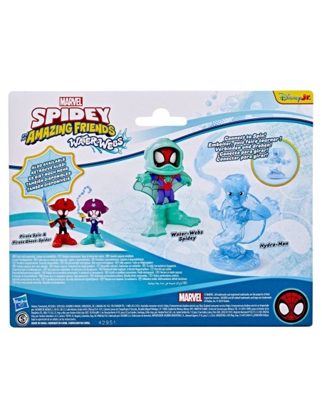 Marvel Spidey and his Amazing Friends Water-Webs Spidey y Hydro-Man