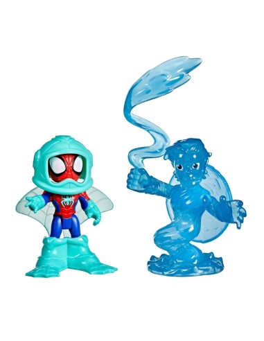 Marvel Spidey and his Amazing Friends Water-Webs Spidey y Hydro-Man