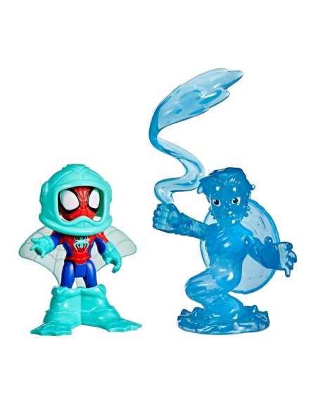 Marvel Spidey and his Amazing Friends Water-Webs Spidey y Hydro-Man
