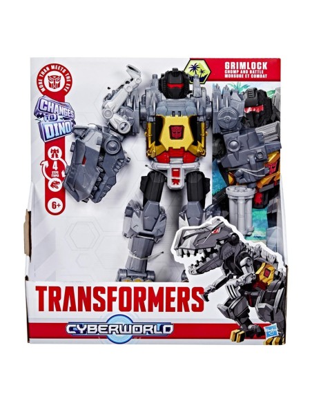 Transformers CYBERWORLD Mandíbulas de Batalla Grimlock