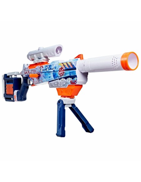 NERF LOADOUT - ARCTIC ZEROSTRIKER - LANZADOR DE DARDOS DE ESPUMA Y 24 DARDOS NERF N1