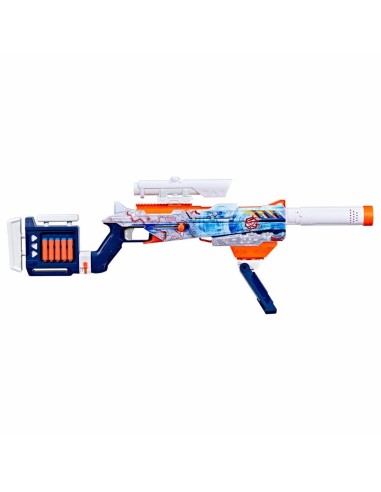 NERF LOADOUT - ARCTIC ZEROSTRIKER - LANZADOR DE DARDOS DE ESPUMA Y 24 DARDOS NERF N1