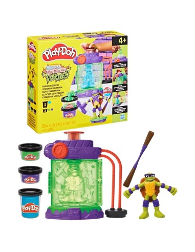 Play-Doh Teenage Mutant Ninja Turtles Estación de Mutación