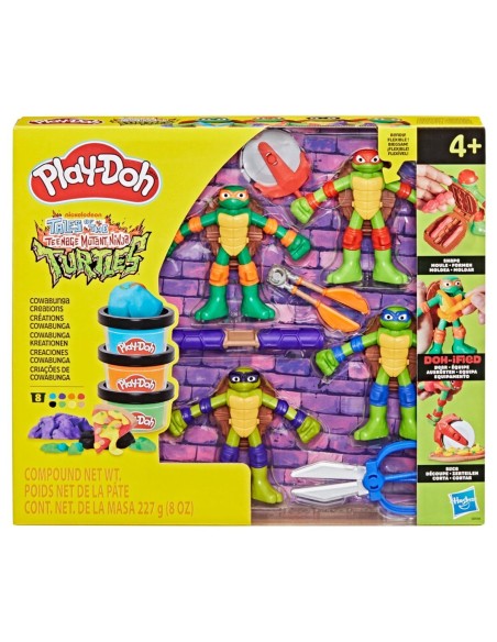 Play-Doh Teenage Mutant Ninja Turtles Creaciones Cowabunga