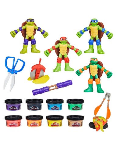 Play-Doh Teenage Mutant Ninja Turtles Creaciones Cowabunga