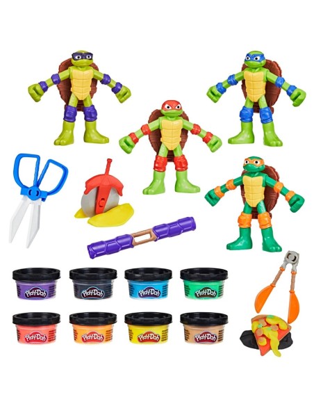 Play-Doh Teenage Mutant Ninja Turtles Creaciones Cowabunga
