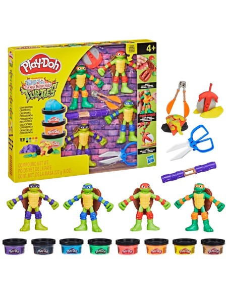 Play-Doh Teenage Mutant Ninja Turtles Creaciones Cowabunga