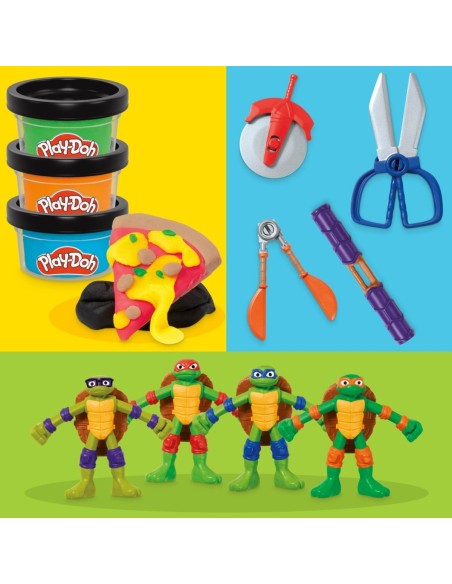 Play-Doh Teenage Mutant Ninja Turtles Creaciones Cowabunga