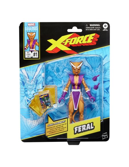 Marvel Legends Series X-Men X-Force Feral
