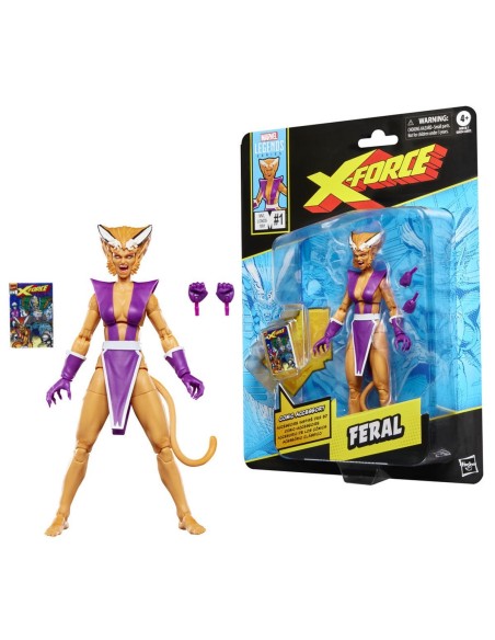 Marvel Legends Series X-Men X-Force Feral