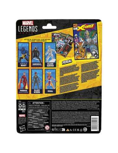 Marvel Legends Series X-Men X-Force Feral
