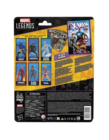 Marvel Legends Series Uncanny X-Men Black Widow
